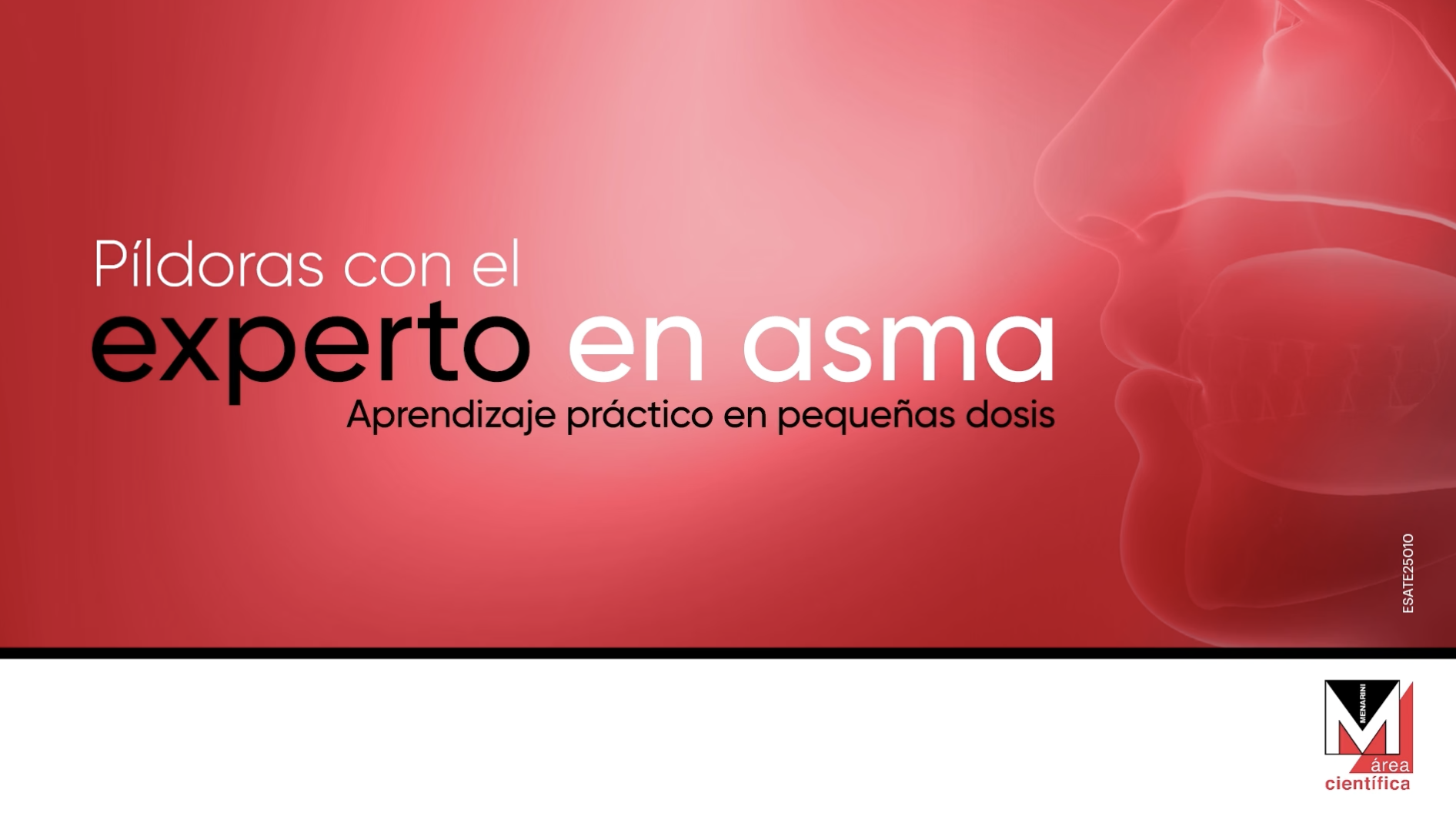 Píldoras con el experto en asma: Aprendizaje práctico en pequeñas dosis.